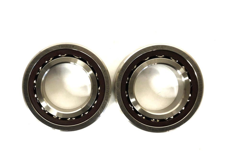Fafnir Precision Angular Contact Ball Bearing Pair 2MM212WI-CR-DUH NOS
