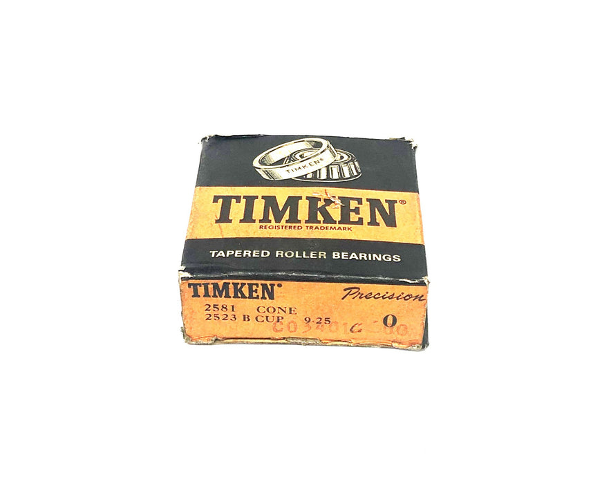 Timken Tapered Roller Bearing 2581/2523-B NOS