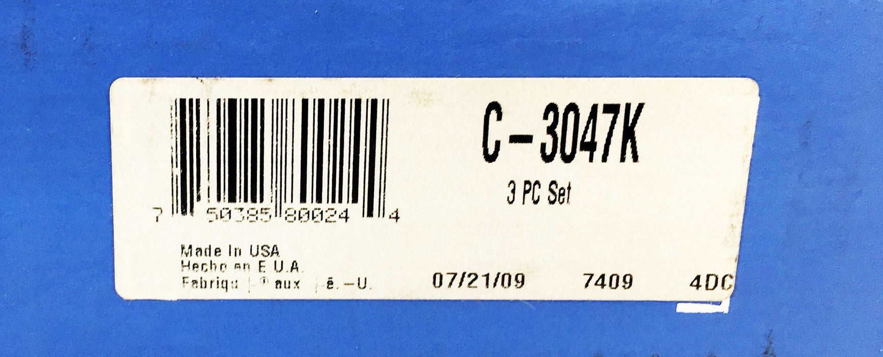 Cloyes 3 Piece Timing Chain Set C-3047K NOS