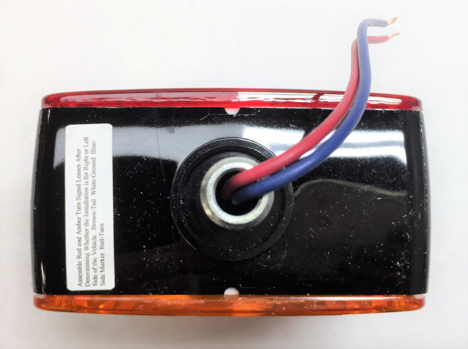 TRUCK-LITE Dual Red/Amber Trailer Light 4810 NOS
