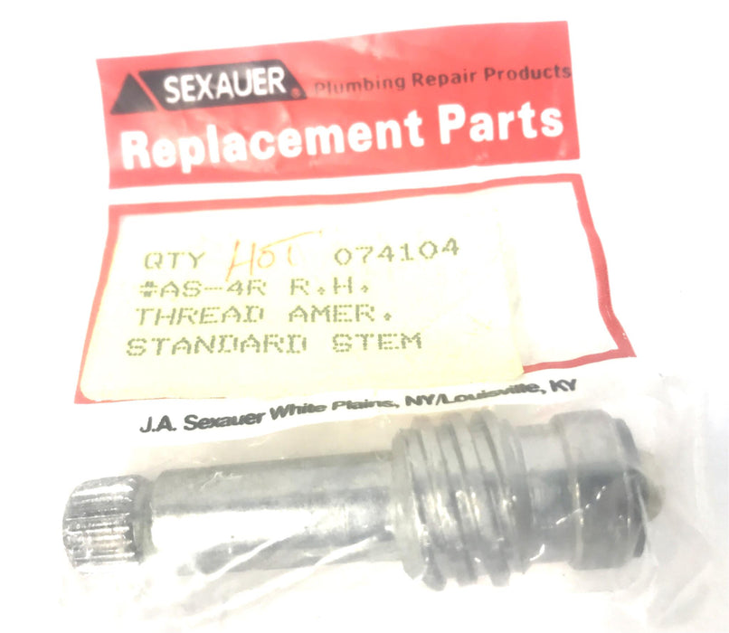 Sexauer/Amerrican Standard 'Hot' R.H. Thread Stem 074104 (AS-4R) [Lot of 3] NOS