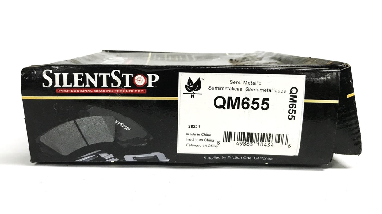 Silent Stop Semi-Metallic Brake Pad Kit QM655 NOS