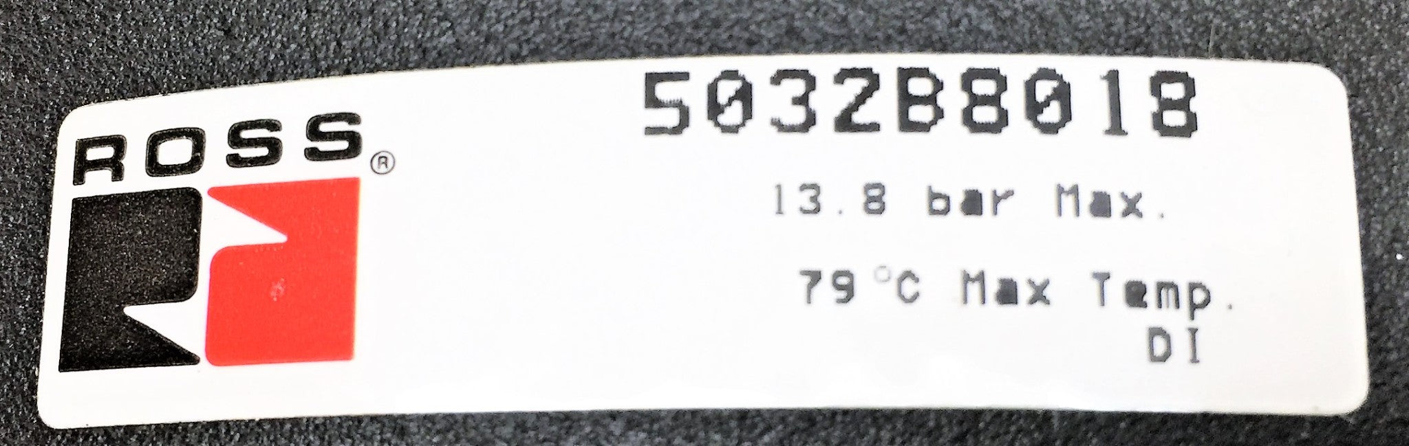 ROSS High-Capacity Series Coalescing Filter Manual Drain 5032B8018 NOS