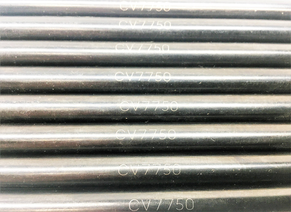 CV Products One Piece 4130 Chrome Moly Racing Push Rods CV-7750 [Lot of 8] NOS