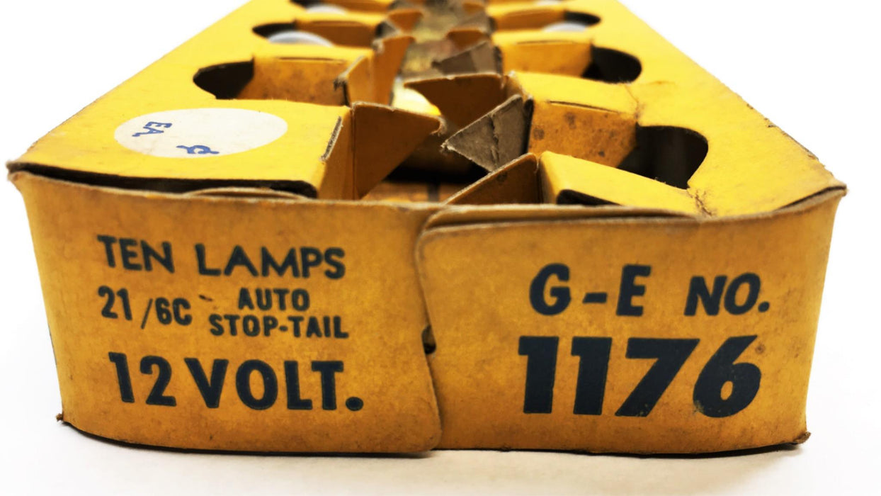 GE 12 Volt Auto Lamp 1176 [Lot of 7] NOS