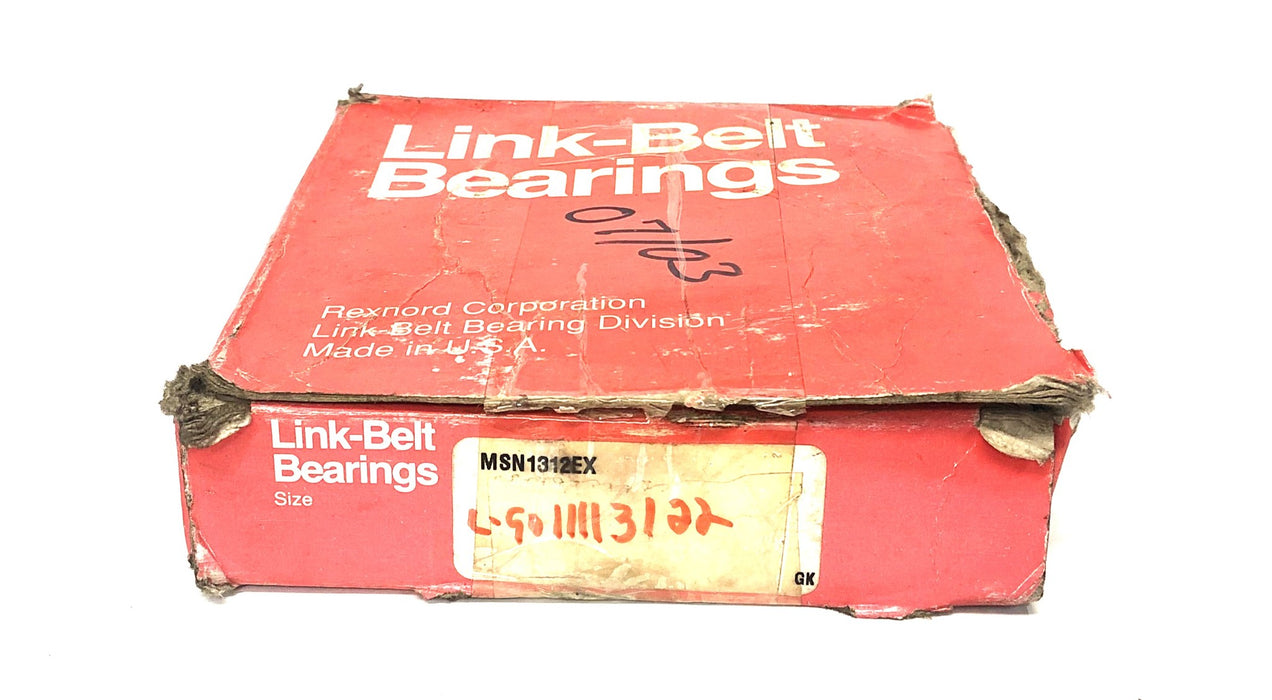 Link-Belt Cylindrical Roller Bearing with Dust Shield MSN1312EX (M1312EX/MS1312)