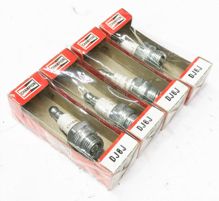 Champion Spark Plug DJ6J [Lot of 4] NOS