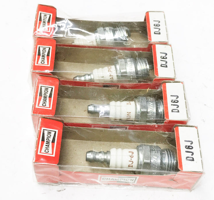 Champion Spark Plug DJ6J [Lot of 4] NOS