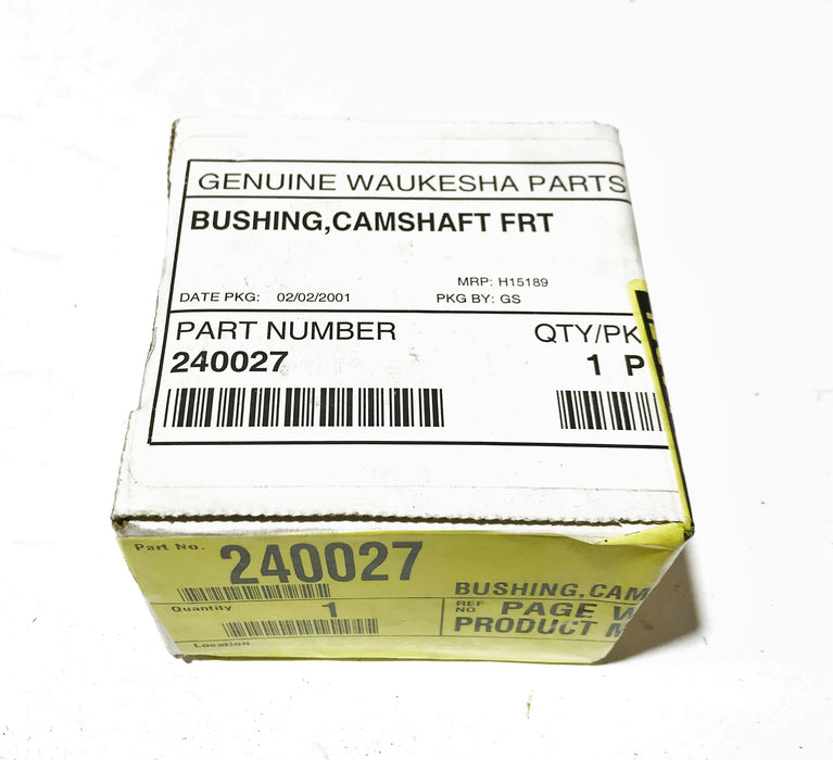 Waukesha OEM Front Camshaft Bushing 240027 NOS