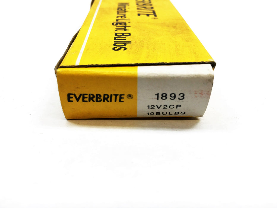 Everbrite 10 Piece Set 12 Volt  Miniature Lamp 1893 NOS