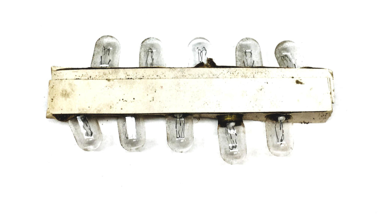 Tung-Sol 10 Piece 12 Volt Miniature Lamp Set 1889 NOS