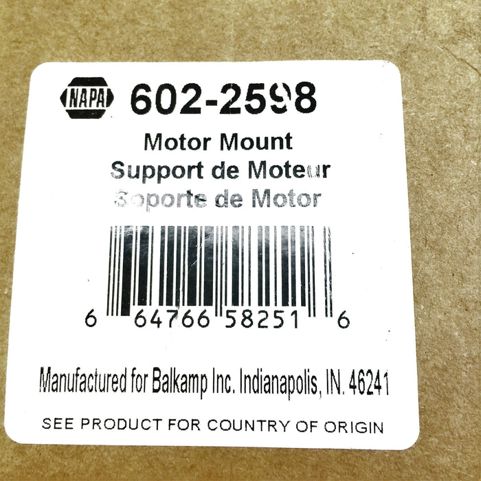 Napa Motor Mount 602-2598 NOS