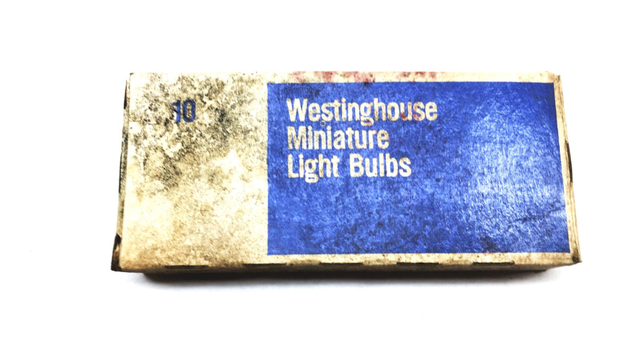 Westinghouse 12 Volt Miniature Lamp Set 1889 [Lot of 9] NOS