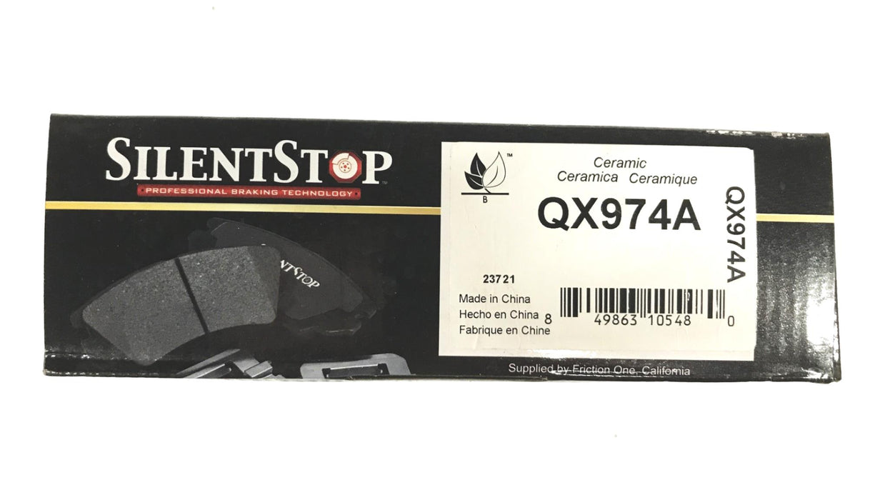 Silent Stop Semi-Metallic Brake Pad Kit QX974A NOS