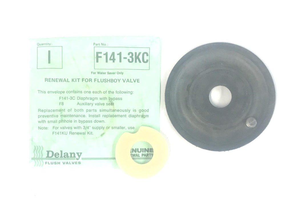 Delany Flushboy Valve Renewal Kit F141-3KC NOS