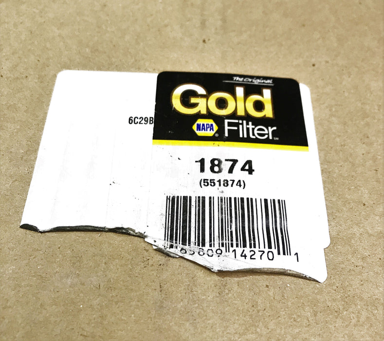 NAPA Gold Air Filter 1874 NOS —