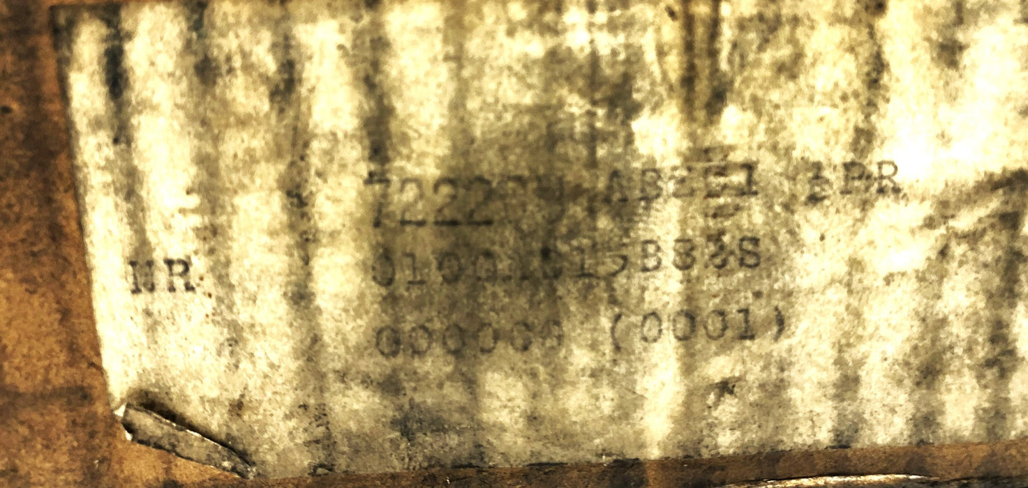 MRC Single Row Ball Bearing 7222DU NOS