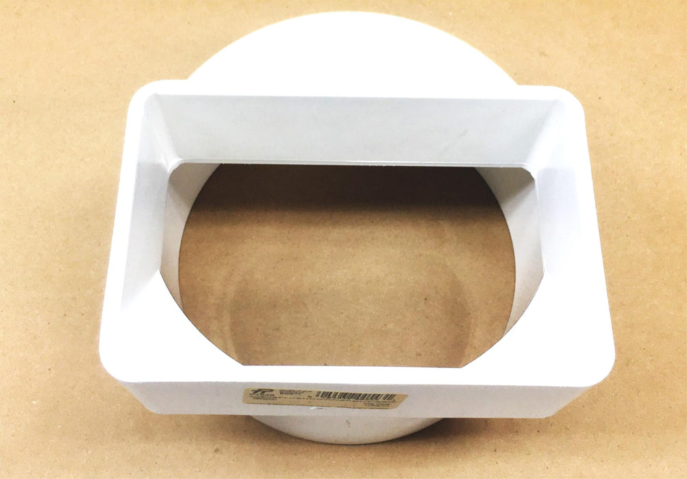 ASTM 4X6X6 Inch 3034 SDR 35 PVC Flush Down Spout P1928 NOS