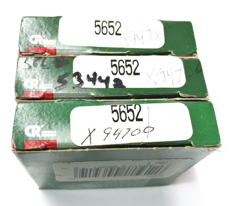 Chicago Rawhide CR Oil Seal 5652 [Lot of 3] NOS