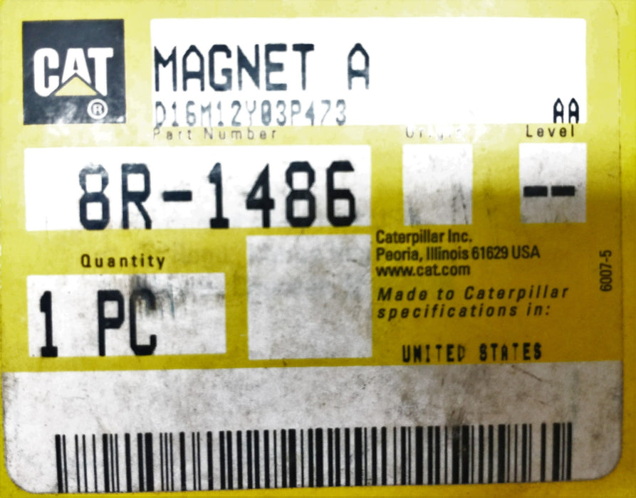 Caterpillar/CAT Magnet 8R-1486 NOS