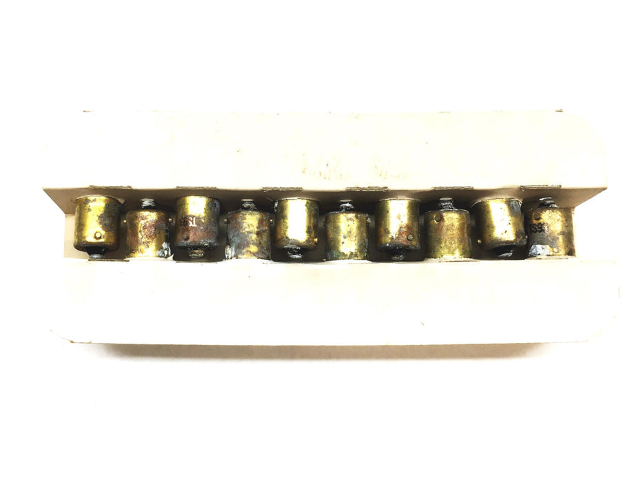 Tung-Sol 10 Piece 12 Volt Auto Lamp Set 93 [Lot of 2] NOS