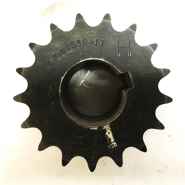 Martin 17-Tooth Roller Chain Sprocket DS50A17 NOS