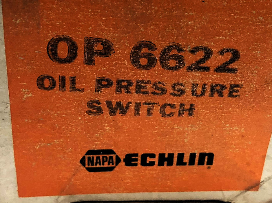 Napa Echlin Oil Pressure Switch OP6622 NOS