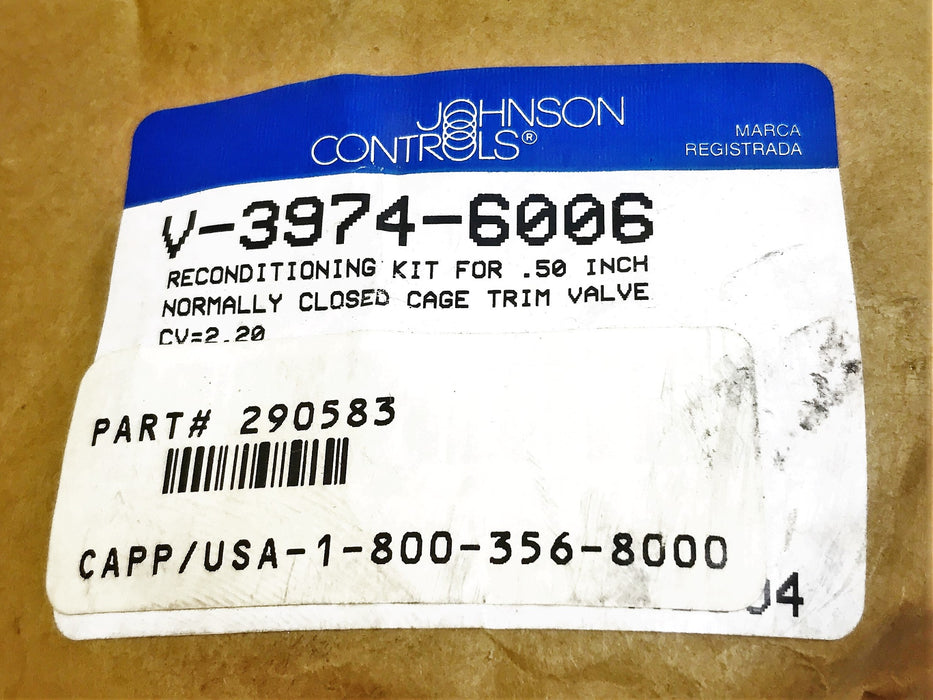 Johnson Controls Reconditioning Kit V-3974-6006 NOS