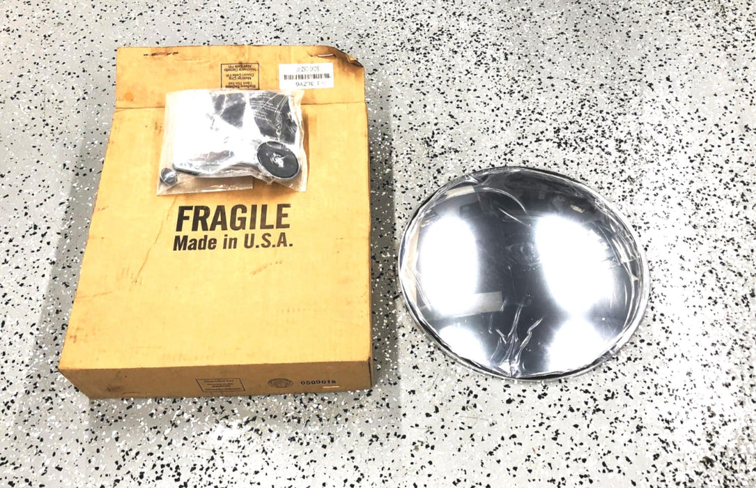 Unbranded 18" Diameter Convex Mirror W/ Hardware 3LZY6 (SCVI-18Z-M) NOS