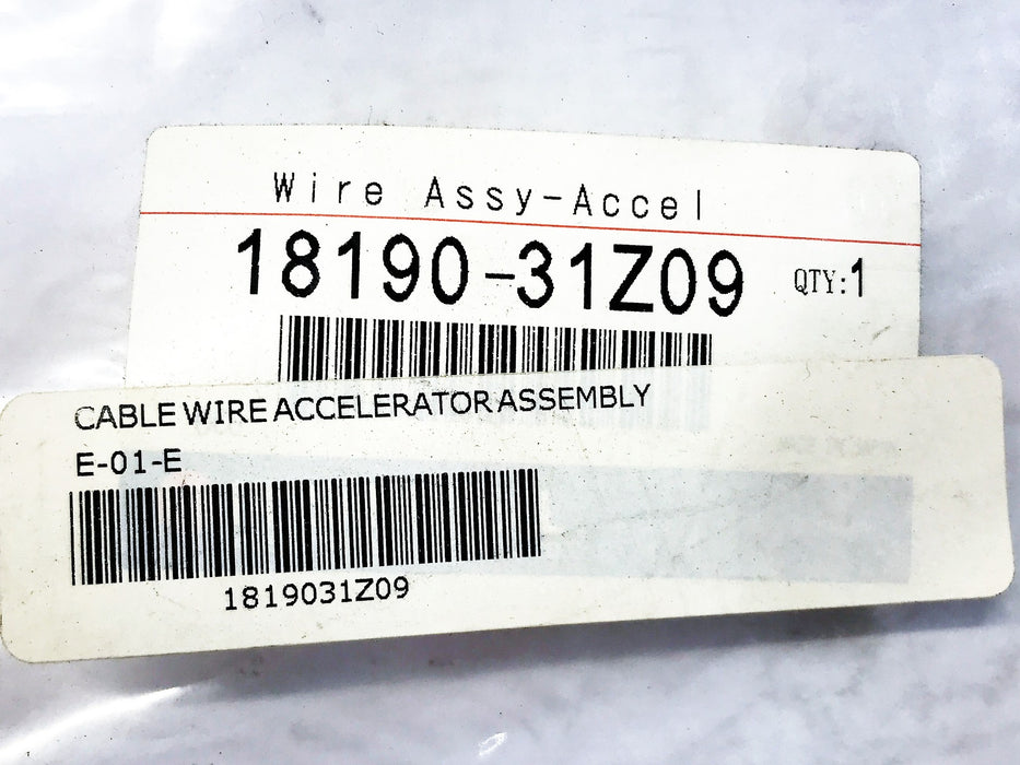 Nissan Accelerator Cable Wire Assembly 18190-31Z09 NOS
