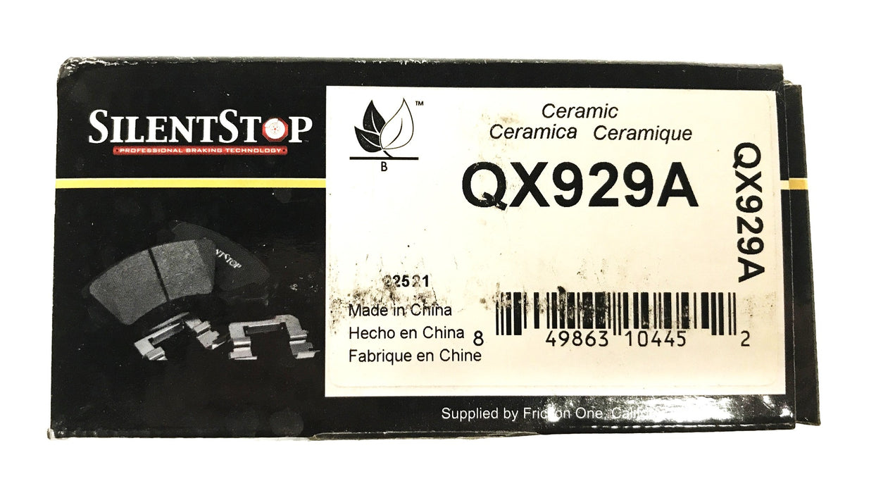 Silent Stop Semi-Metallic Brake Pad Kit QX929A NOS