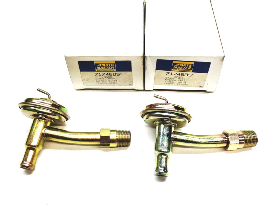 Parts Master HVAC AC Heater Control Valve 7174605 [Lot of 2] NOS