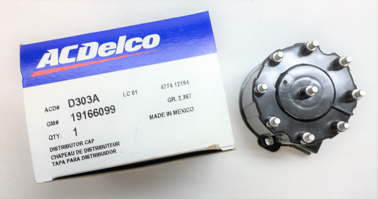 AC DELCO/GM Distributor Cap D303A (19166099) NOS