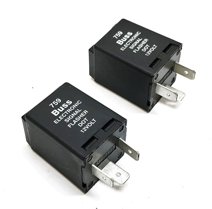 Cooper Bussman Flasher Relay 759 [Lot of 2] NOS
