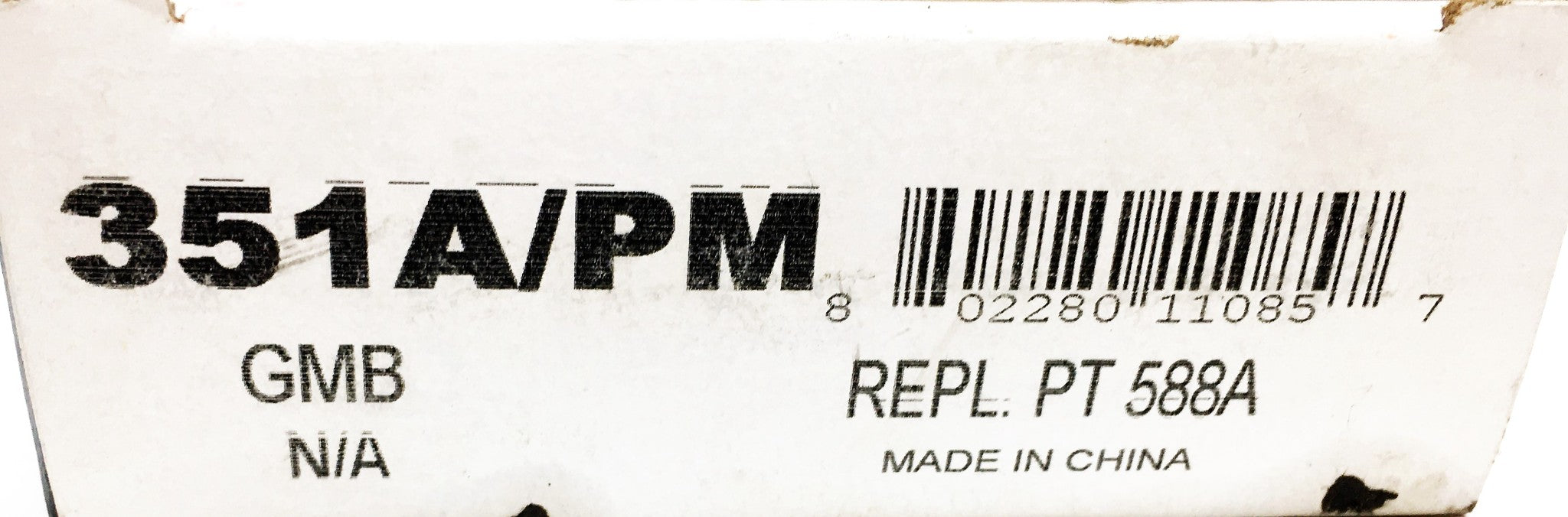 Parts Master Universal Joint Kit Replacement 351A/PM (PT588A) NOS