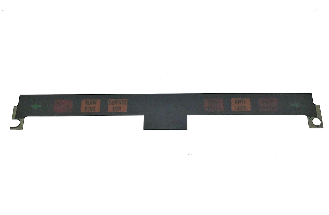 International/Navistar Dash Panel Mask 591211C2 NOS