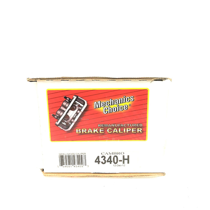 Mechanics Choice Disc Brake Caliper 4340-H REMANUFACTURED