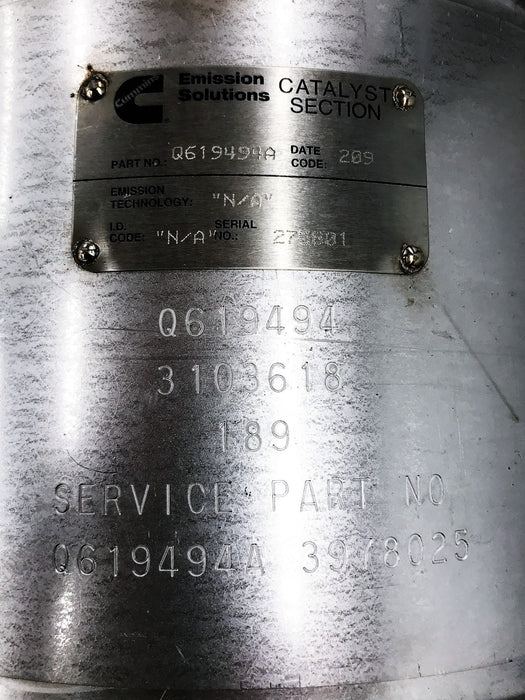 Cummins OEM Muffler 3978025 NOS