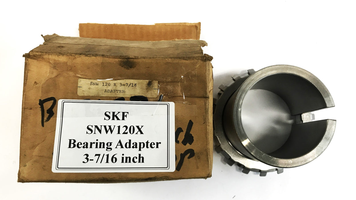 SNW 3-7/16 inch Bearing Adapter Sleeve Assembly SNW120X NOS