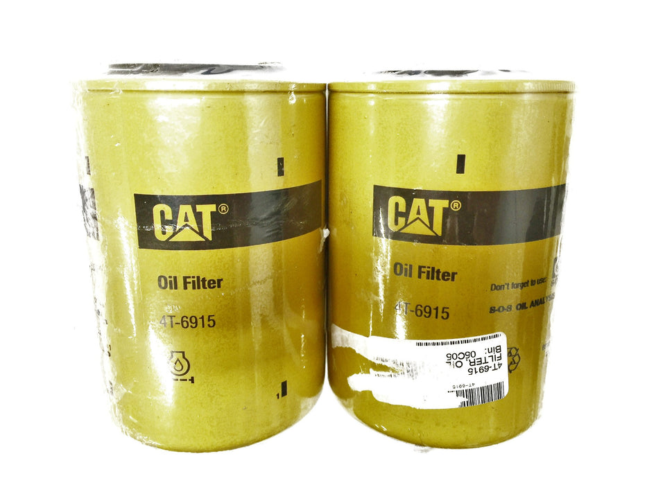 CAT/Caterpillar Oil Filter 4T-6915 [Lot of 2] NOS