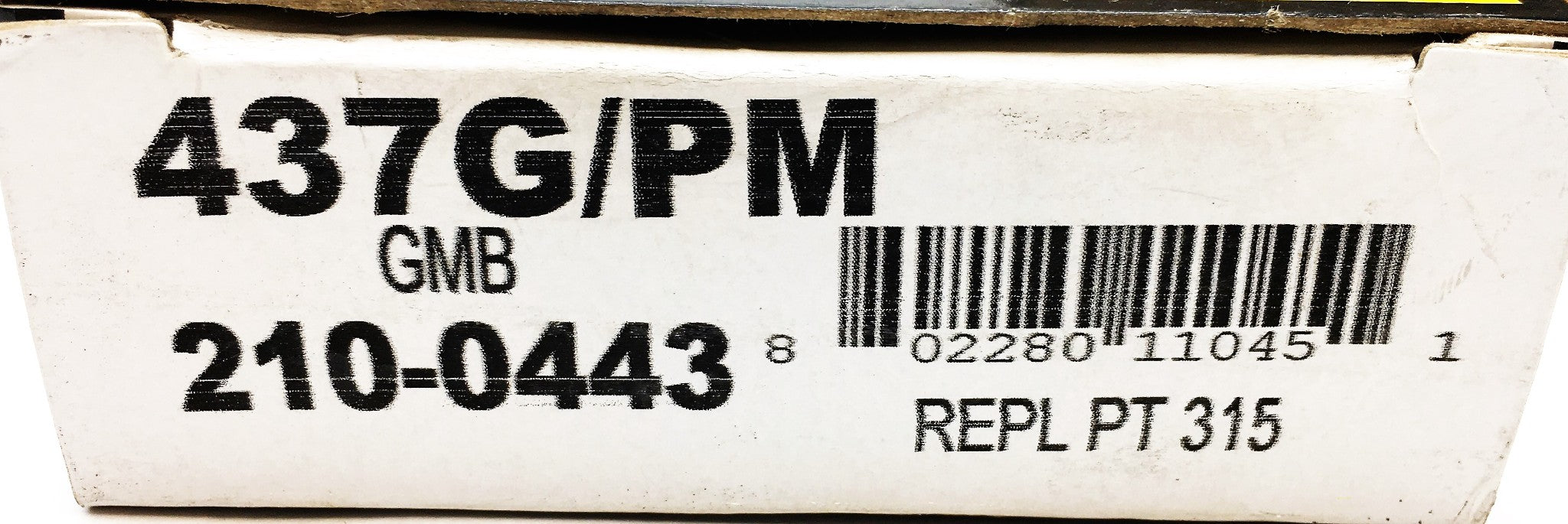 Parts Master Universal Joint Kit Replacement 437G/PM (PT315, 210-0443) NOS