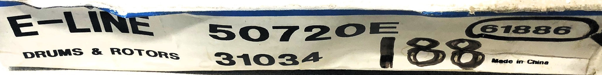 E-Line Brake Rotor 31034 (61886) NOS