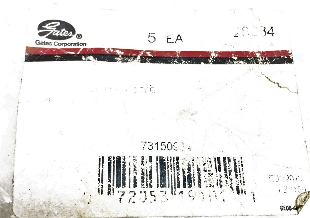 Gates HVAC Heater Hose Connector 28634 [Lot of 5] NOS