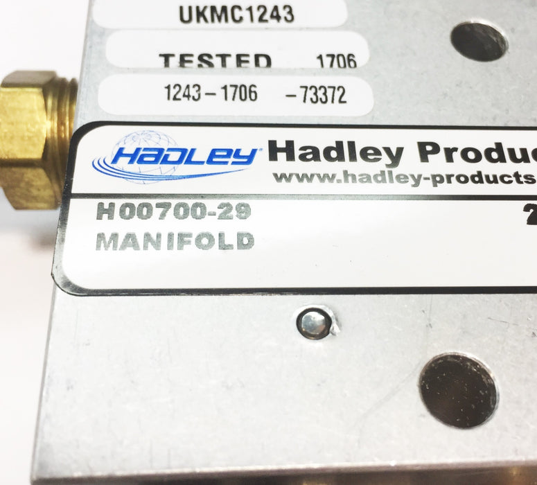 Hadley Quick Exhaust Manifold H00700-29 NOS