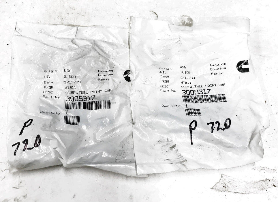 Cummins OEM Twelve Point Cap Screw 3009317 [Lot of 2] NOS