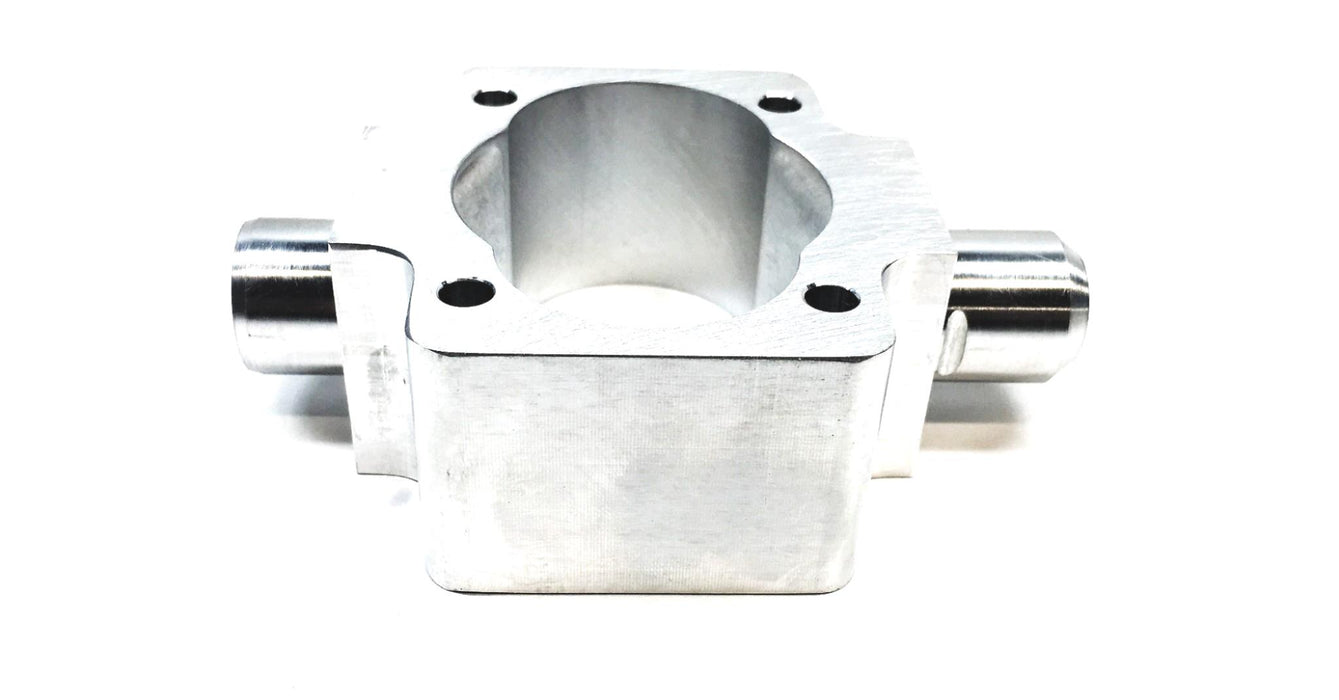 Unbranded 3-1/4 X 5 Inch OAL Throttle Adapter 2 X 2-3/4 Inch ID NOS