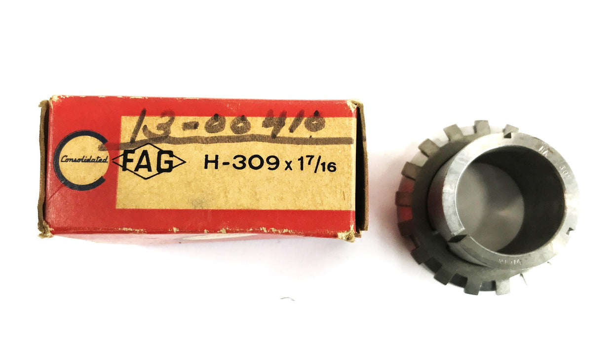 FAG 1-7/16 inch Adapter Sleeve H-309 [Lot of 3] NOS