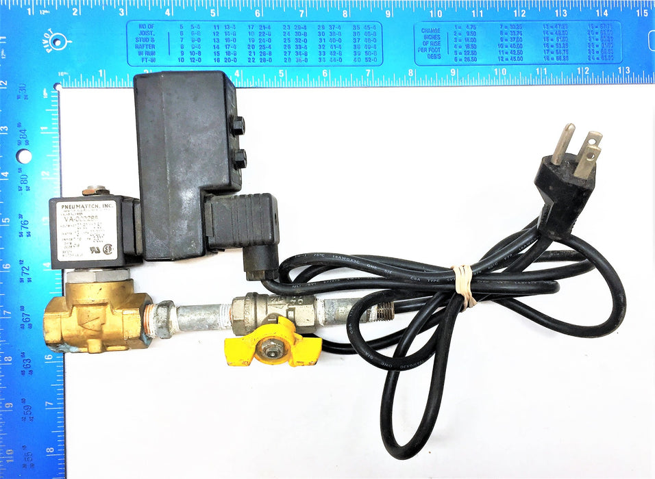 PNEUMATECH Electric Timed Drain and Solenoid Coil 4477-A (VA-000285) USED
