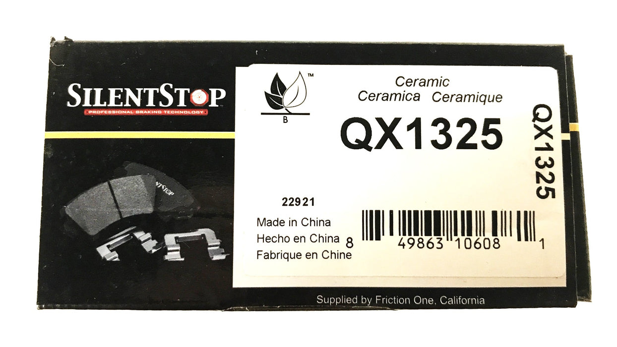 Silent Stop Semi-Metallic Brake Pad Kit QX1325 NOS