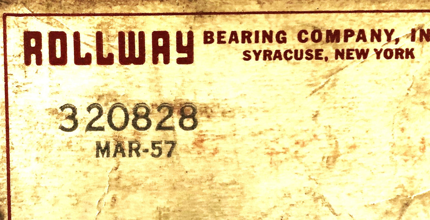 Rollway Bearing Roller Cage 320828 NOS
